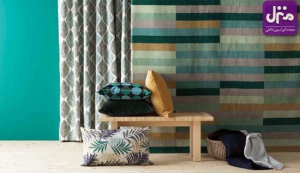 ست کردن کوسن&zwnj; و پرده&zwnj; در دکوراسیون منزل