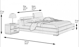 اهمیت ارتفاع تختخواب